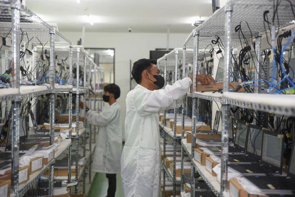 Salah Satu Kegiatan Quality Control di Acer Manufacturing Indonesia (Dok. Acer Indonesia)