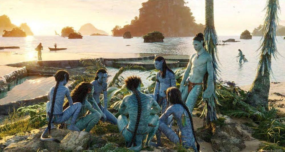 Anoung mengajari menyelam (dok. 20th Century Studios/Avatar 2)