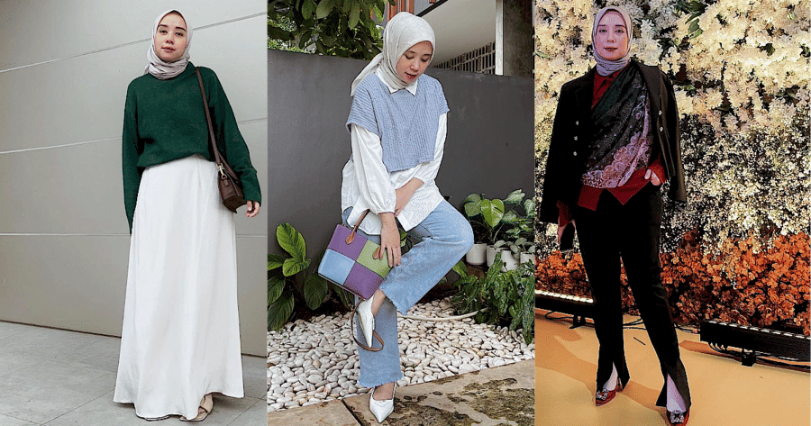 9 Gaya Semi Formal Qonitah Al Jundiah, Pas Buat Ngantor!