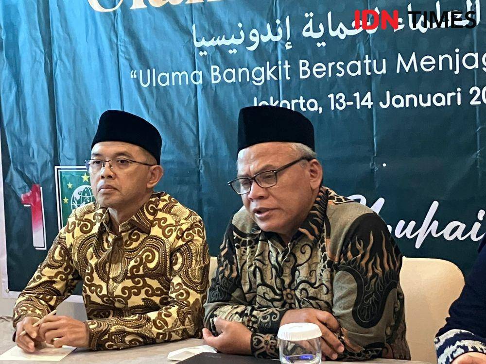 Konferensi pers PKB gelar Ijtima Ulama Nusantara, Kamis (12/1/2023) (IDN Times/Ilman)