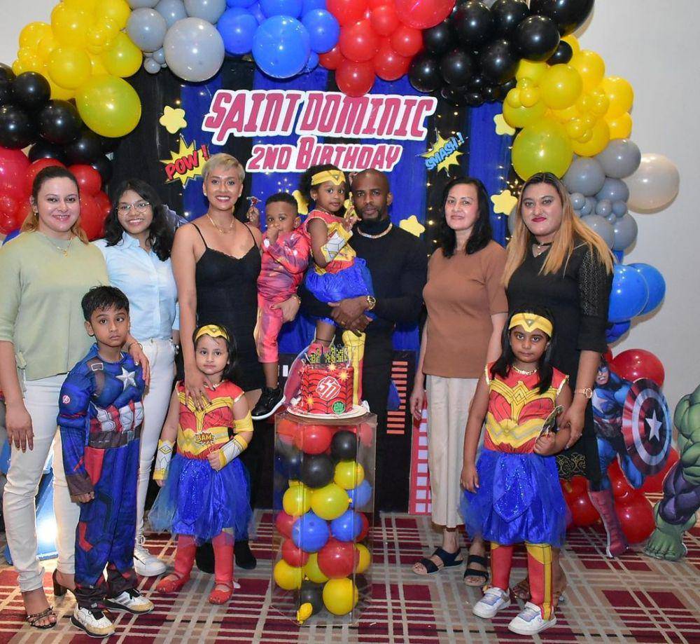 potret perayaan ulang tahun Saint Dominic Gregory (instagram.com/kimmyjayanti)