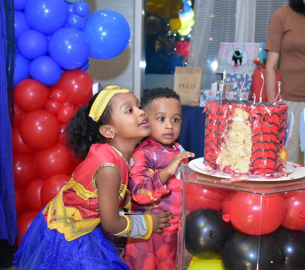 potret perayaan ulang tahun Saint Dominic Gregory (instagram.com/kimmyjayanti)