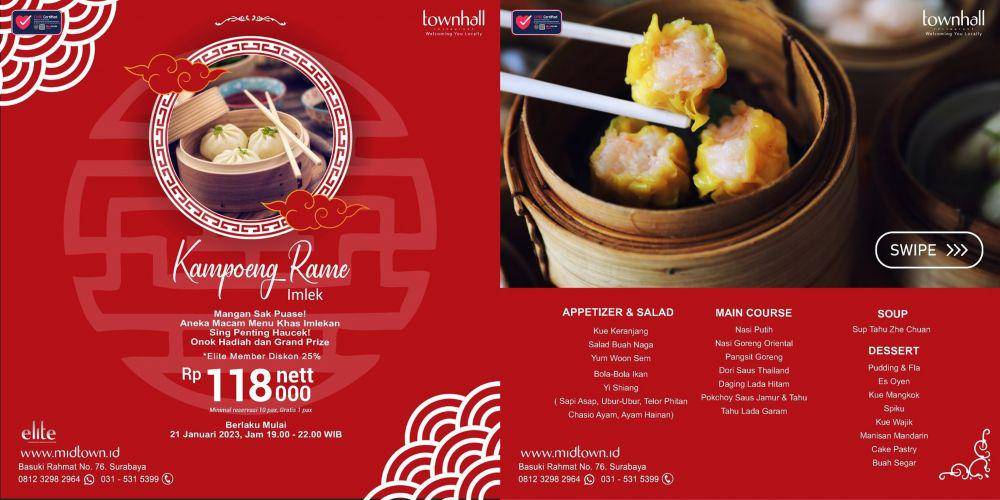 promo menu Imlek - Midtown Hotel Surabaya (instagram.com/midtownsurabaya)
