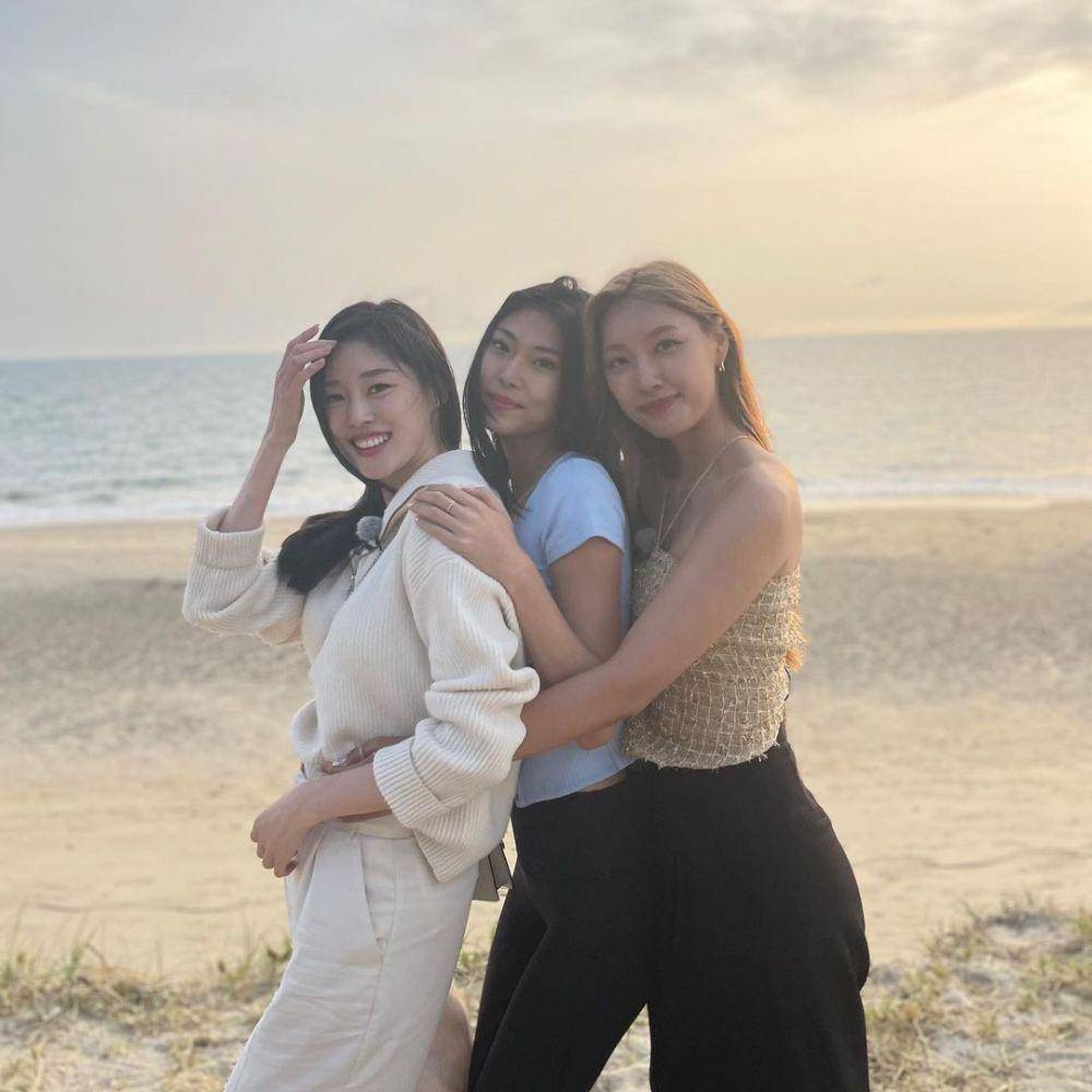 potret keakraban cast Single's Inferno 2 (instagram.com/4x4ischoi)