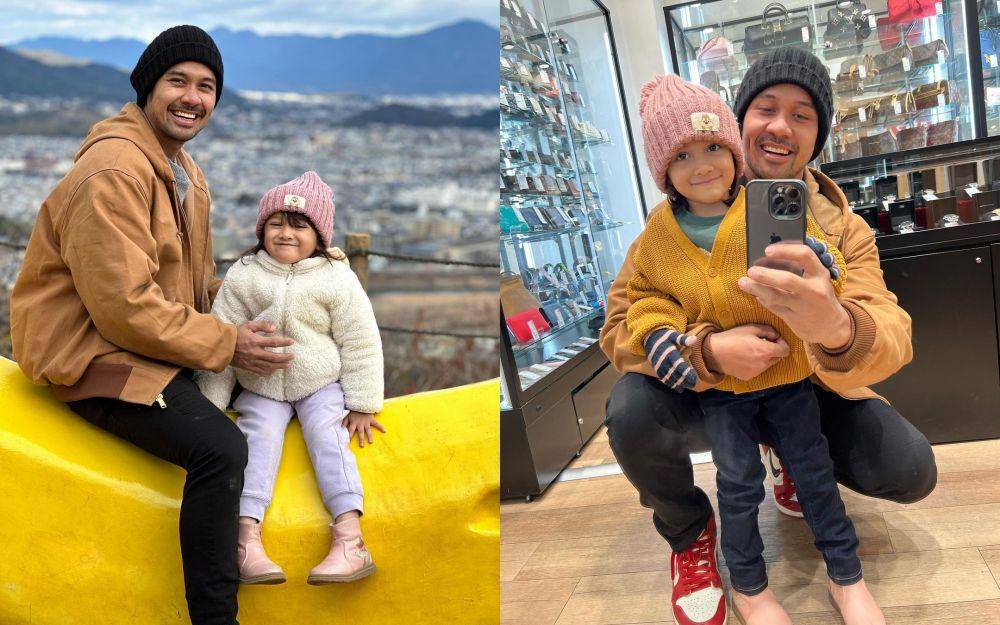potret Chicco Jerikho momong anak saat liburan (instagram.com/chicco.jerikho)
