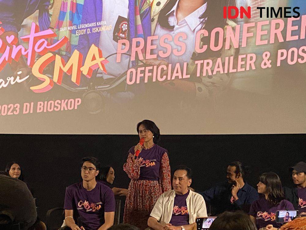 karakter Ayu yang dikembangkan dalam film gita cinta dari sma 2023 (dok.IDN Times/Stephanie Risyana)