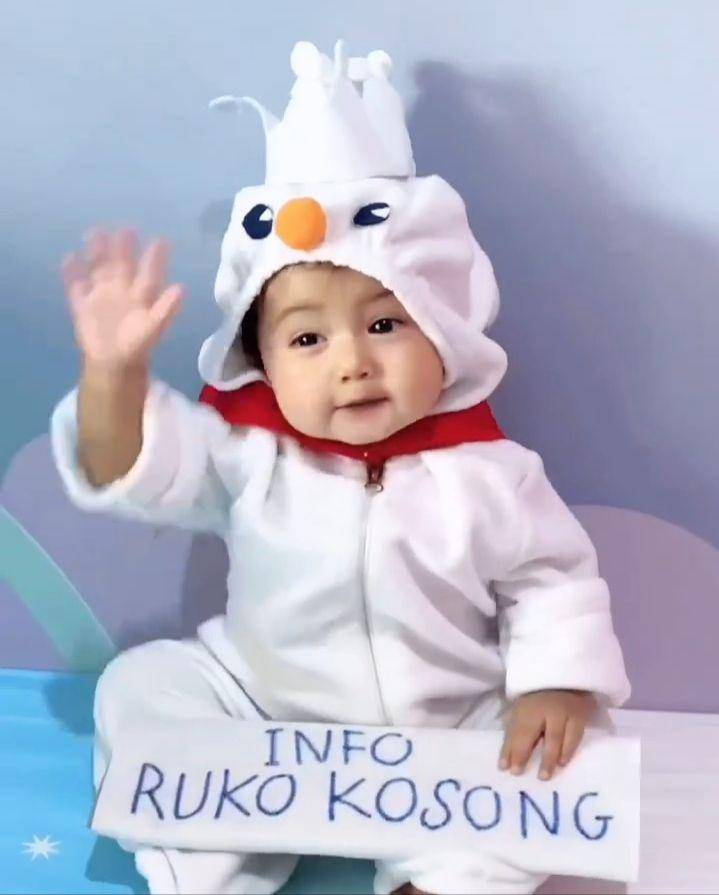 potret Nadlyne cosplay jadi maskot Mixue (instagram.com/nandaarsynt)