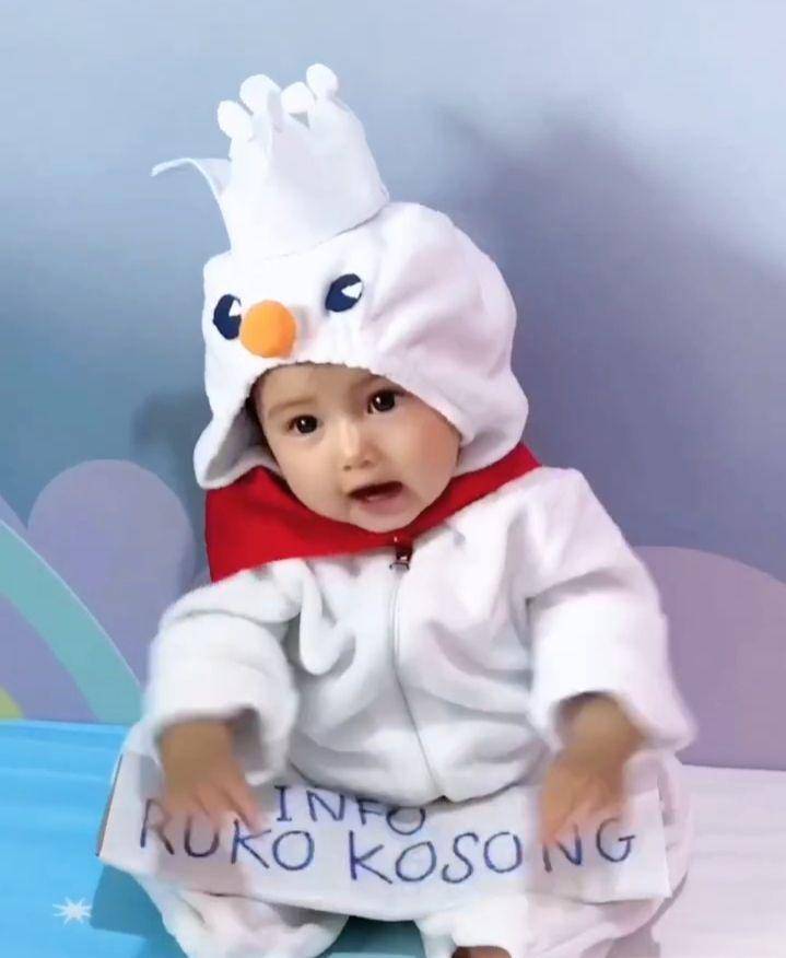 potret Nadlyne cosplay jadi maskot Mixue (instagram.com/nandaarsynt)