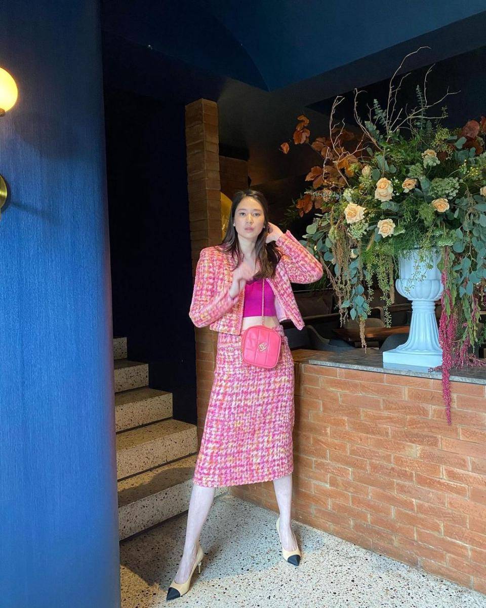 inspirasi outfit Laura Basuki (instagram.com/laurabas)