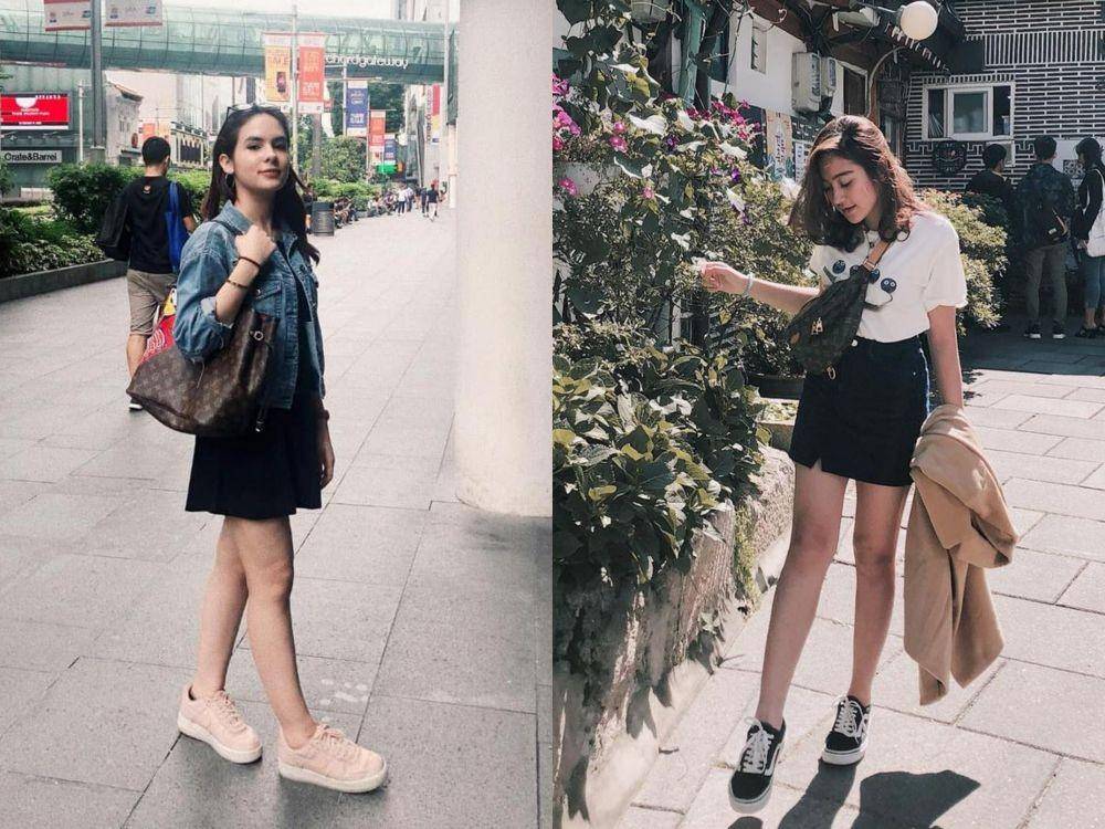 Adu gaya OOTD Steffi Zamora vs. Salshabilla Adriani (instagram.com/steffizamoraaa | instagram.com/salshabillaadr)