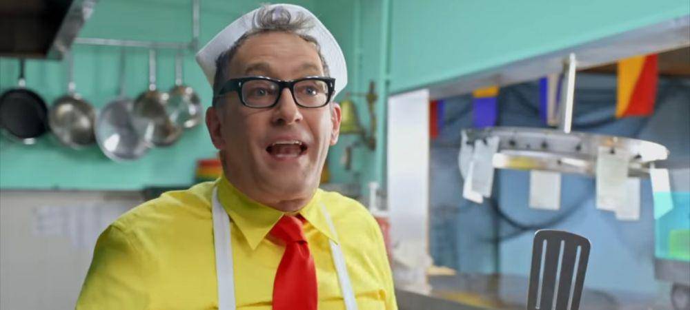 Tom Kenny saat memerankan SpongeBob di episode "SpongeBob's BigBirthdayBlowout" (youtube.com/