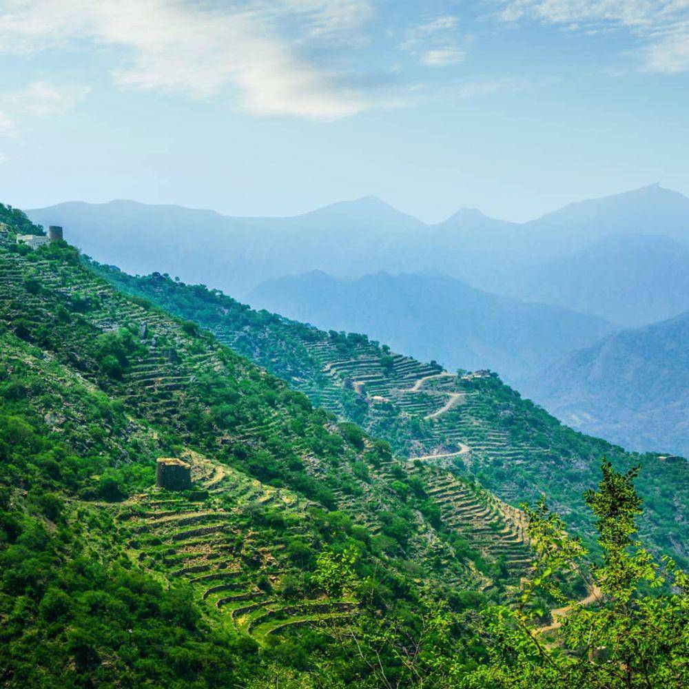 Gunung Faifa, Arab Saudi (instagram.com/visitsaudi)