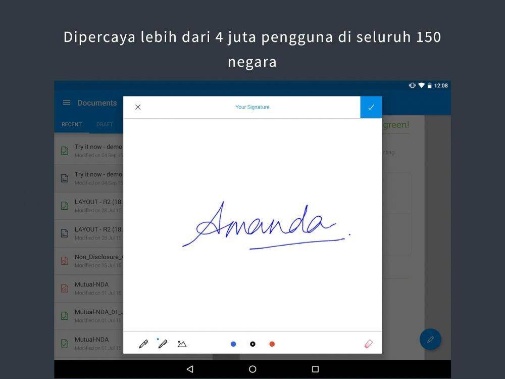 ilustrasi Signeasy (dok. Glykka)