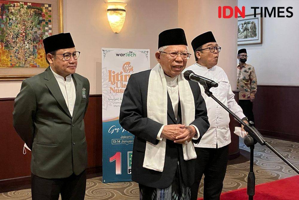 Wakil Presiden Ma'ruf Amin (IDN Times/Ilman Nafi'an)