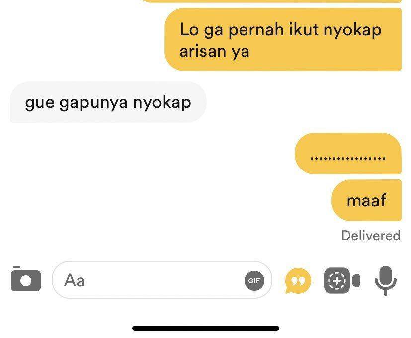chat Bumble kocak (twitter.com/0121privates)