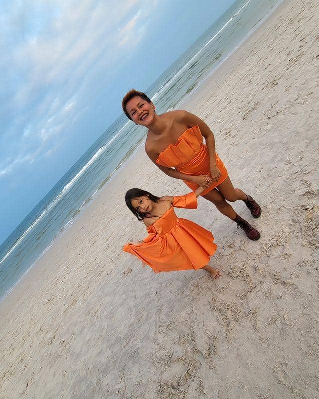 potret Lia Waode dan buah hati (instagram.com/liawaode)