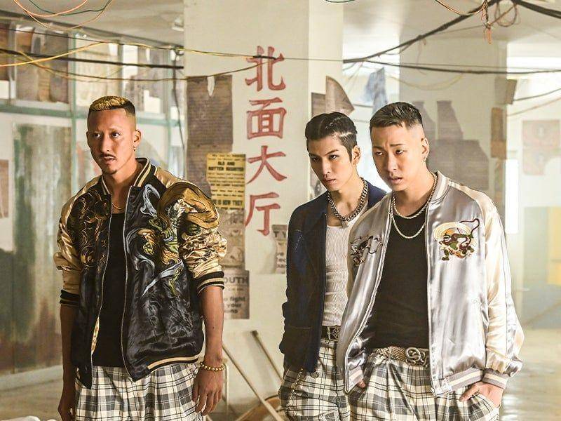 Raijin, Sameoka, dan Fujin dari Ebara. (Dok. Shochiku/High and Low: The Worst X)