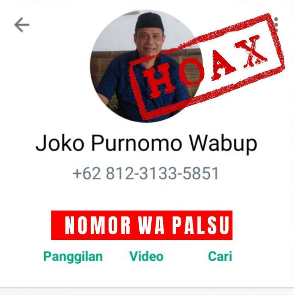 Polres Bantul Buru Penipu yang Catut Nama Wabup Bantul