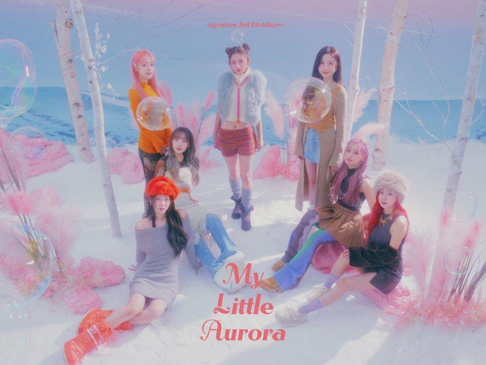 potret Cignature untuk EP bertajuk My Little Aurora (twitter.com/cignature_J9)