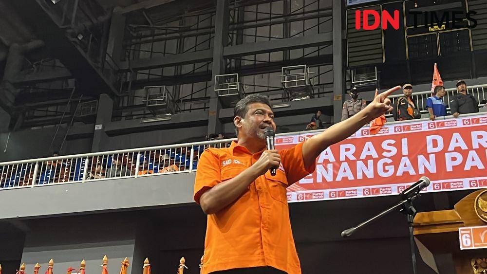 Presiden Partai Buruh Said Iqbal (IDN Times/Aryodamar)