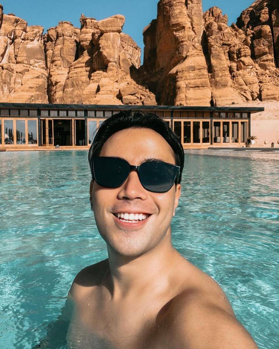 potret liburan Vidi Aldiano (instagram.com/vidialdiano)