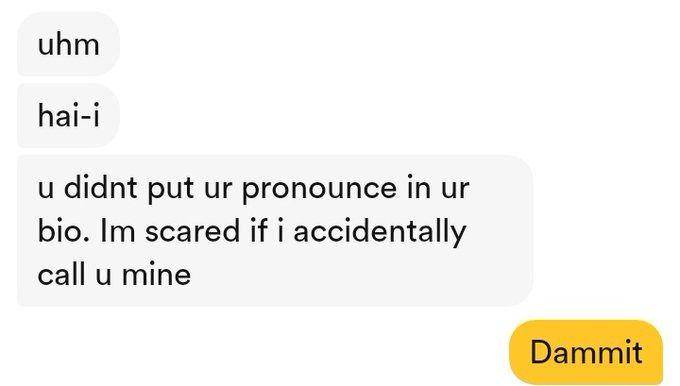 pick-up line gagal di Bumble (twitter.com/forecastsum)