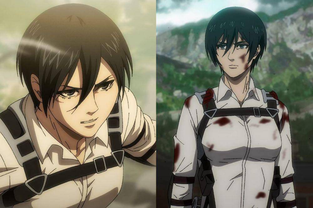 Mikasa Ackerman dari Attack on Titan (dok. MAPPA/Attack on Titan)