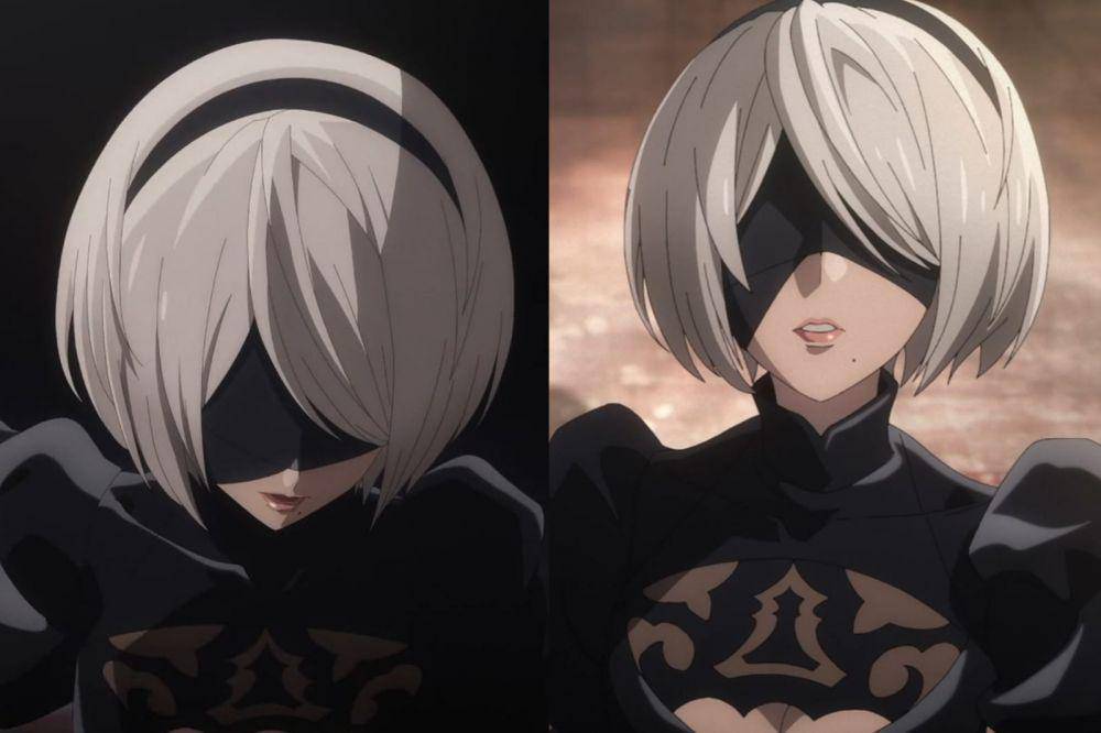 2B dari NieR: Automata Ver.1.1a (dok. A-1 Pictures/NieR: Automata Ver.1.1a)