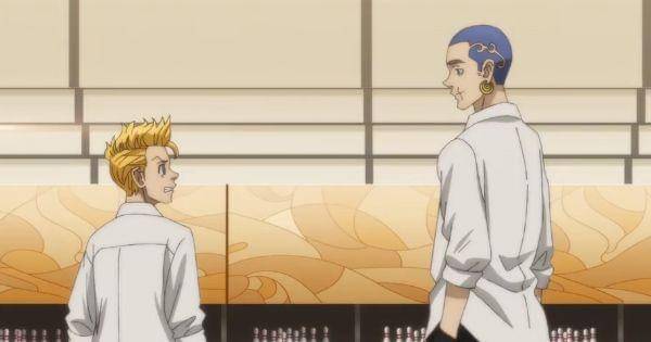 Takemichi baru tahu jika Hakkai adalah bagian dari Tokyo Manji  ( Dok. Liden Films / Tokyo Revengers  S2)