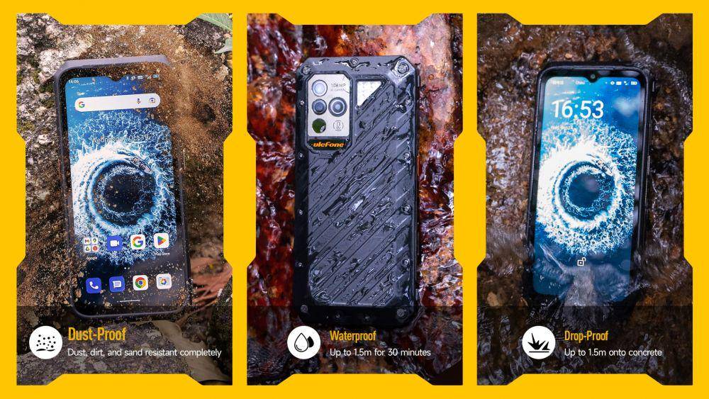 potret konstruksi bodi Ulefone Power Armor 19 (ulefone.com)