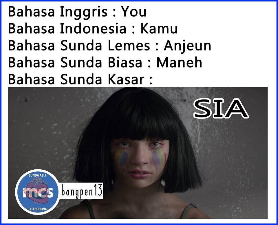 meme bahasa sunda vs bahasa daerah lain (facebook.com/MemeComicSunda)
