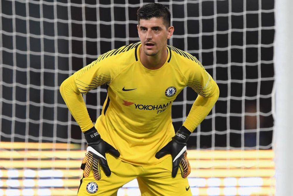 Thibaut Courtois saat membela Chelsea. (instagram.com/thibautcourtois)