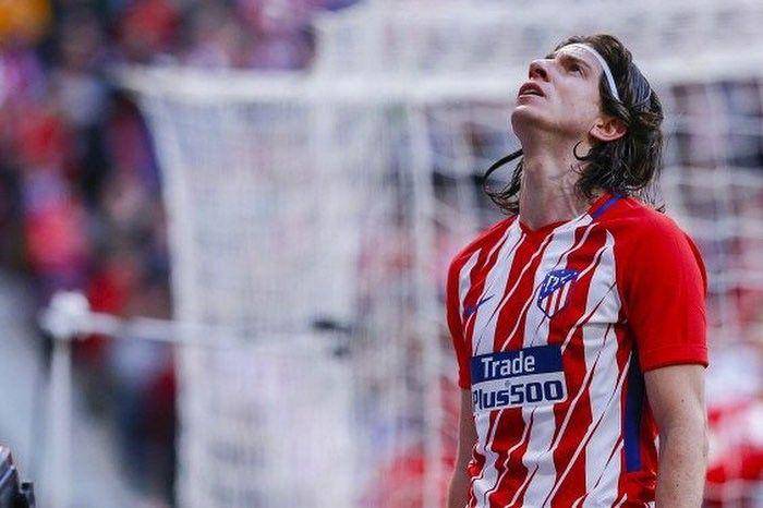 Filipe Luis saat memperkuat Atletico Madrid. (instagram.com/filipeluis)