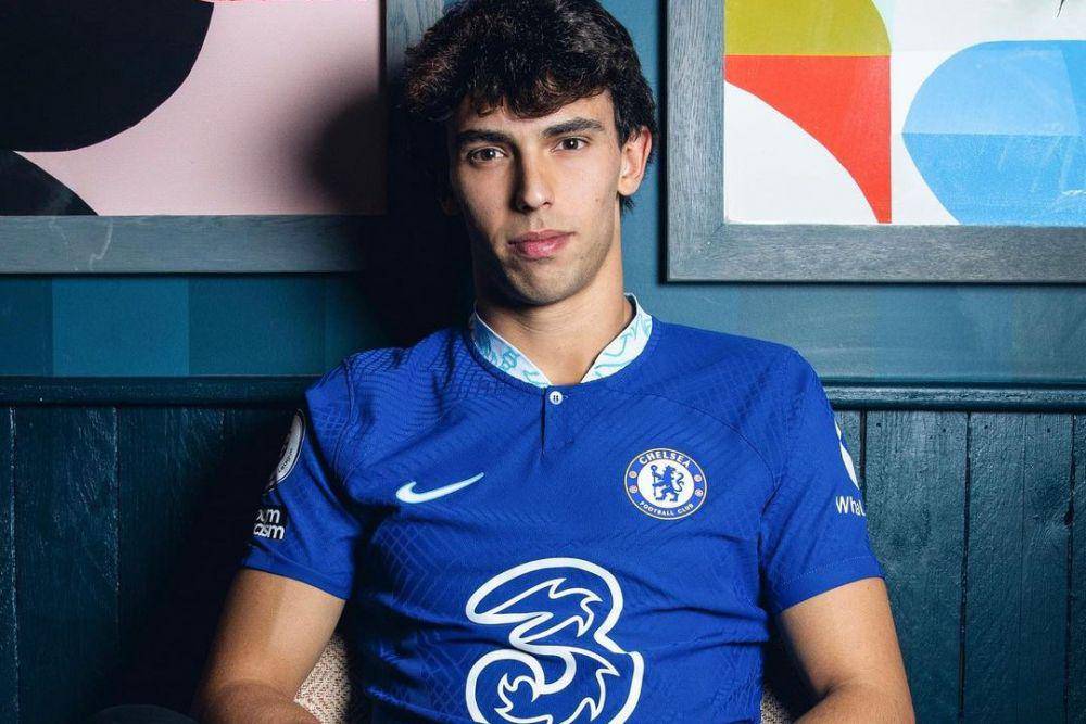 Joao Felix saat diperkenalkan sebagai pemain pinjaman baru Chelsea pada bursa musim dingin 2022/2023. (instagram.com/chelseafc)