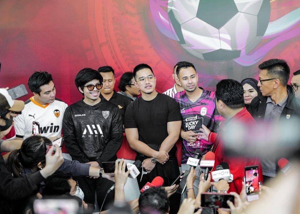 Raffi dan geng saat antar Erick Thohir (instagram.com/attahalilintar)