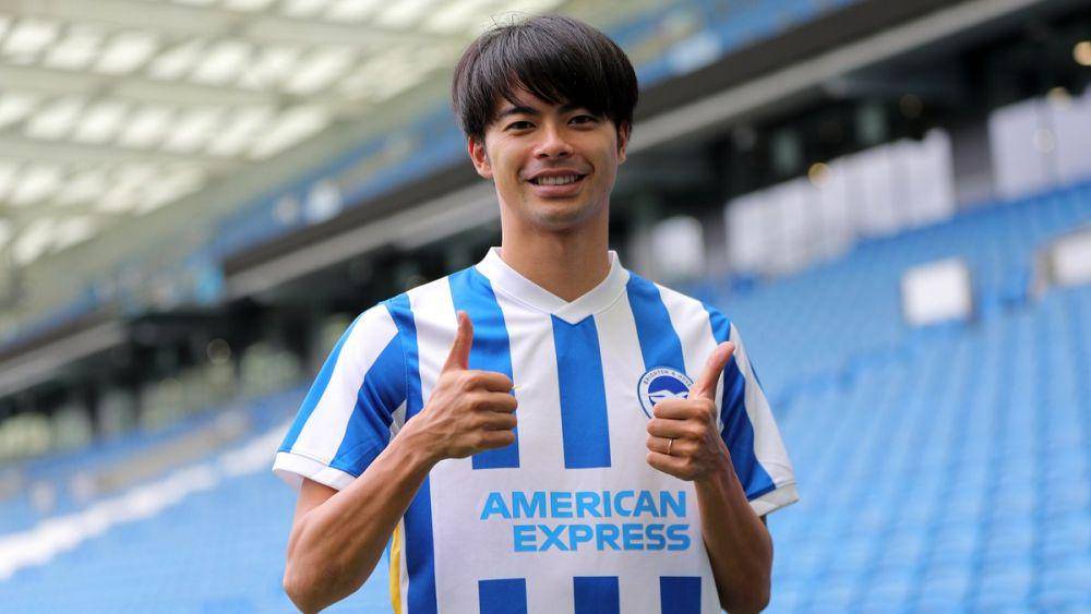 Kaoru Mitoma (twitter.com/OfficialBHAFC)