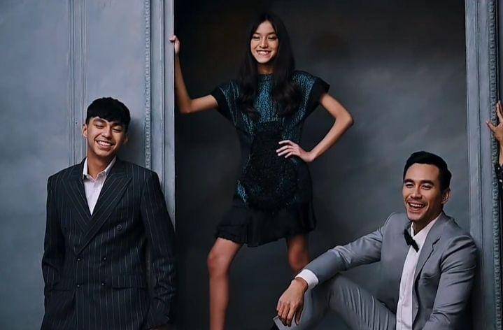 photoshoot Darius dan anak-anak (instagram.com/riomotret)