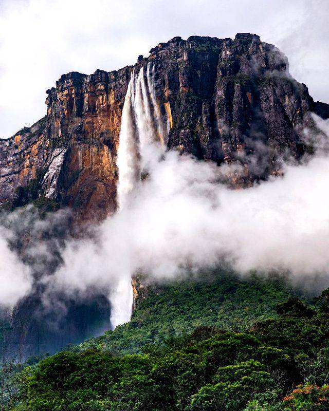 gambar Angel Falls di Venezuela (instagram.com/juan_diasparra)