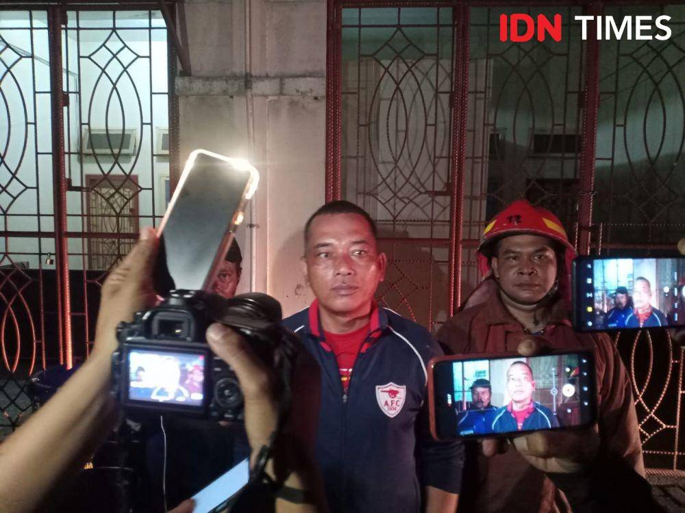Kabid Kebakaran dan Penyelamatan Dinas Pemadam Kebakaran Pemko Siantar Josua Sihaloho (IDN Times/Gideon Aritonang)