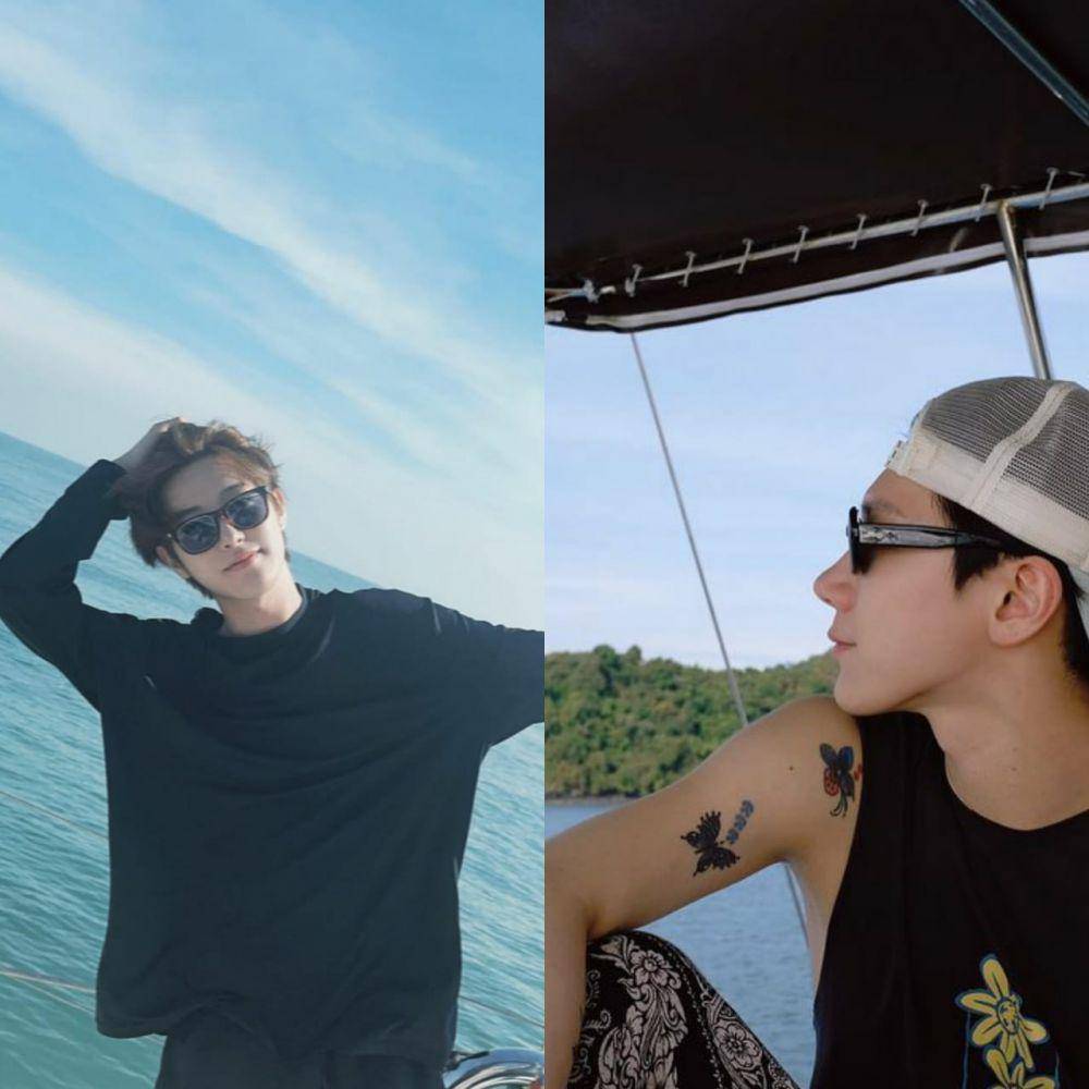 Ten dan Renjun NCT (instagram.com/yellow_3to3 | instagram.com/tenlee_1001/))