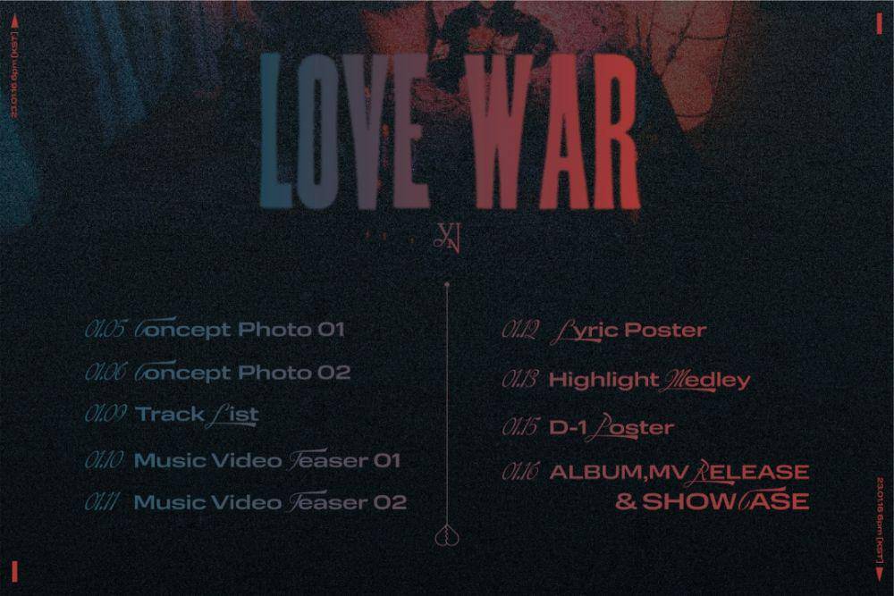teaser comeback Yena 1st single album bertajuk "Love War" (twitter.com/YENA_OFFICIAL)