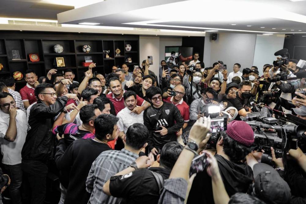Raffi dan geng saat antar Erick Thohir (instagram.com/attahalilintar)