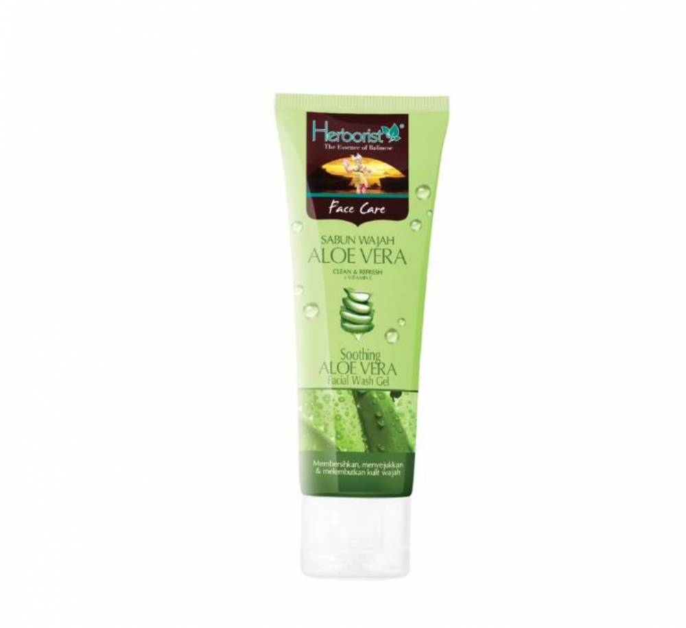 Herborist Facial Wash Gel Aloe Vera (oemahherborist.co.id)