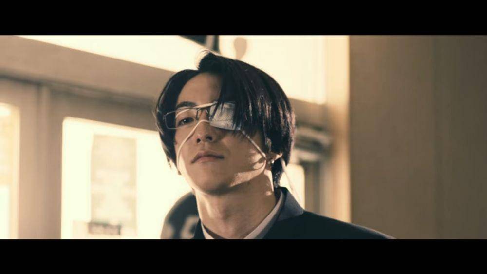 Todoroki dengan satu mata terluka. (Dok. Shochiku/High and Low: The Worst)