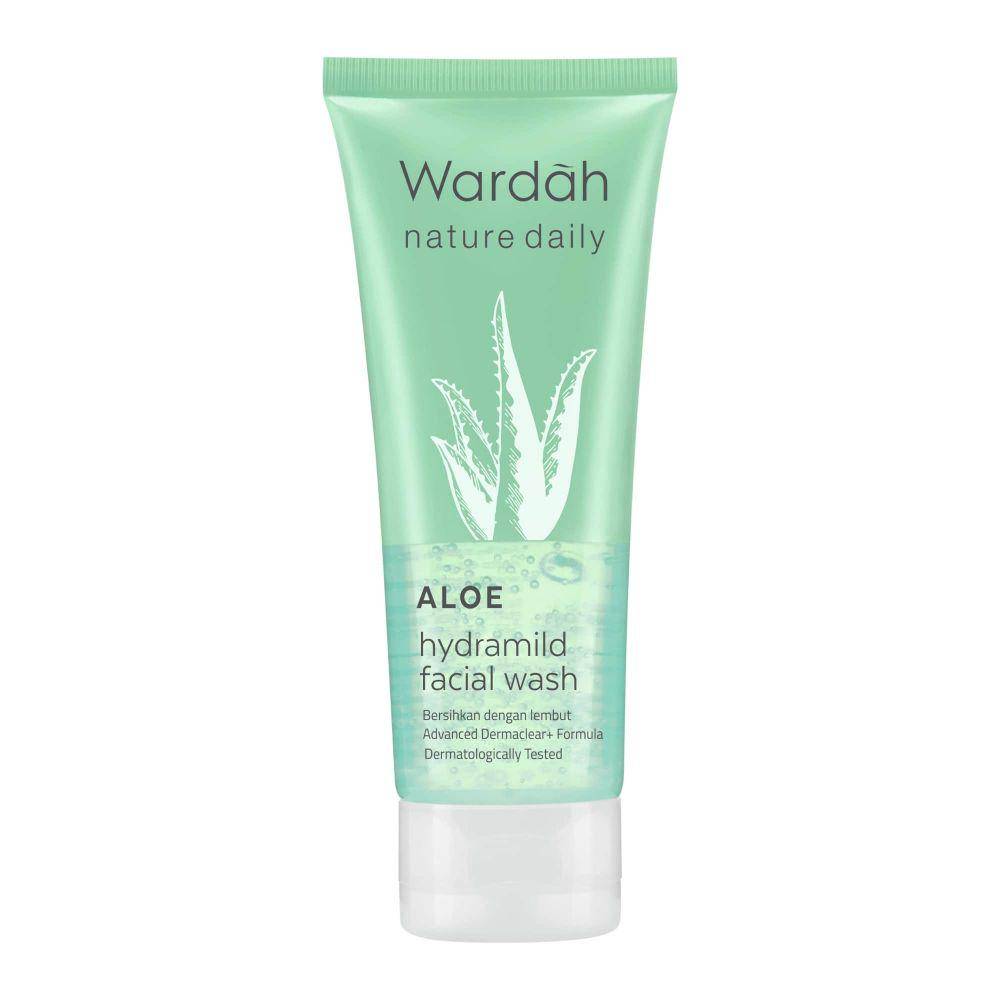 Wardah Nature Daily Aloe Hydramild Facial Wash (wardahbeauty.com)