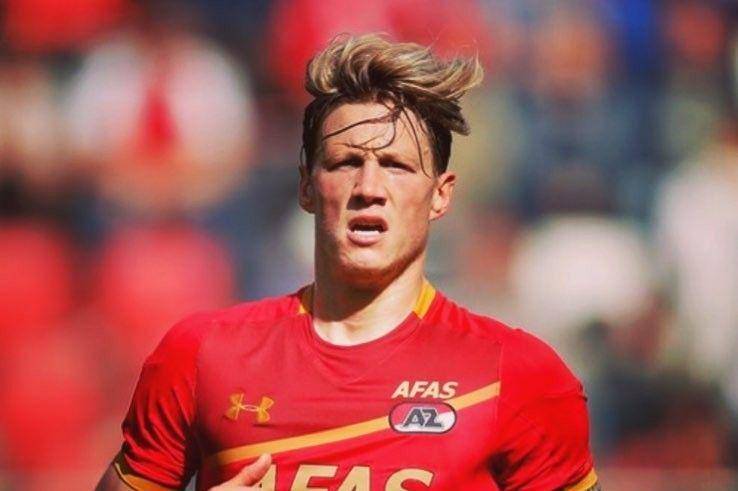 Wout Weghorst saat membela AZ Alkmaar (instagram.com/wout.weghorst)