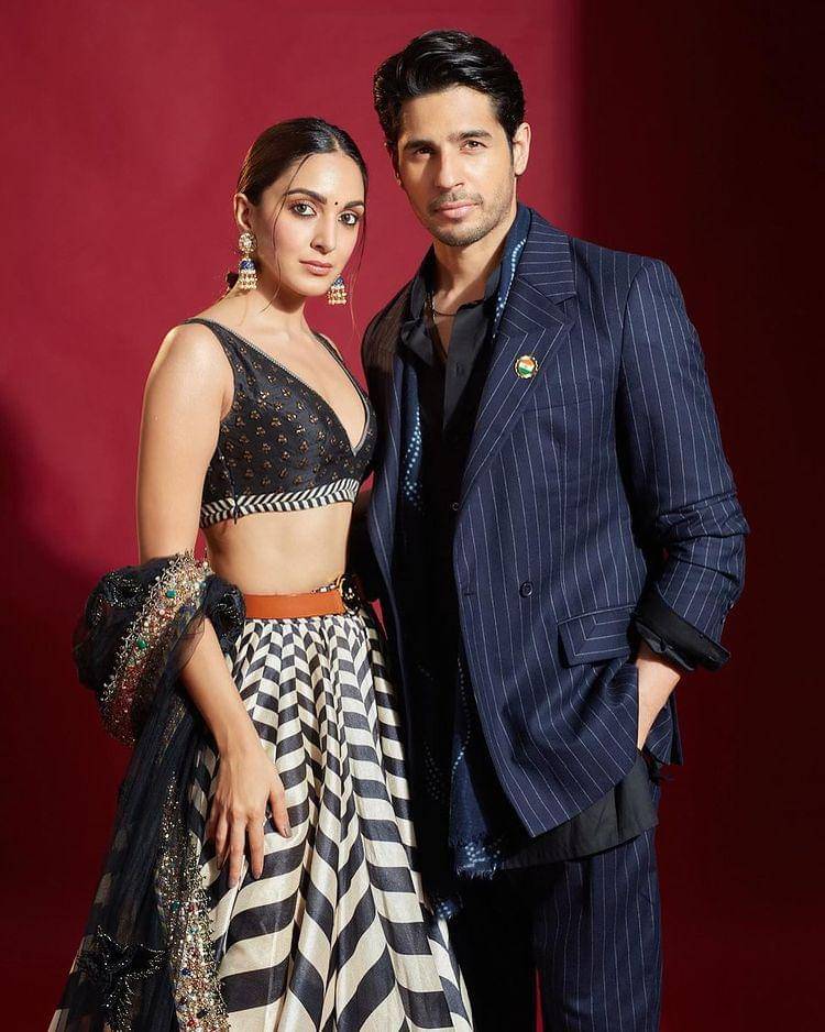 Sidharth Malhotra dan Kiara (instagram.com/sidmalhotra)