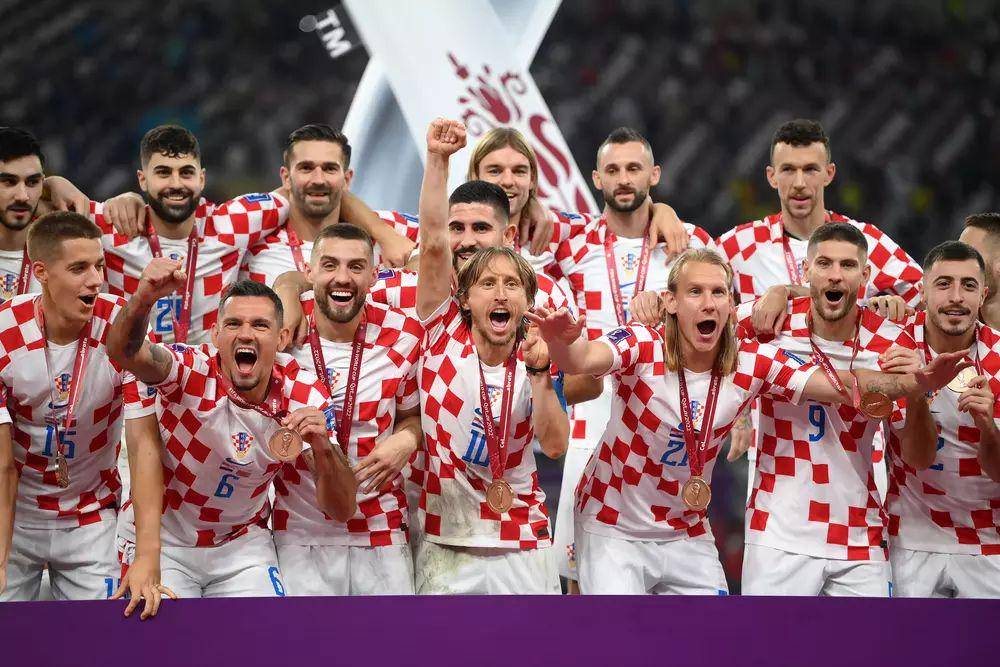Timnas Kroasia menjadi juara ketiga Piala Dunia 2022. (fifa.com)