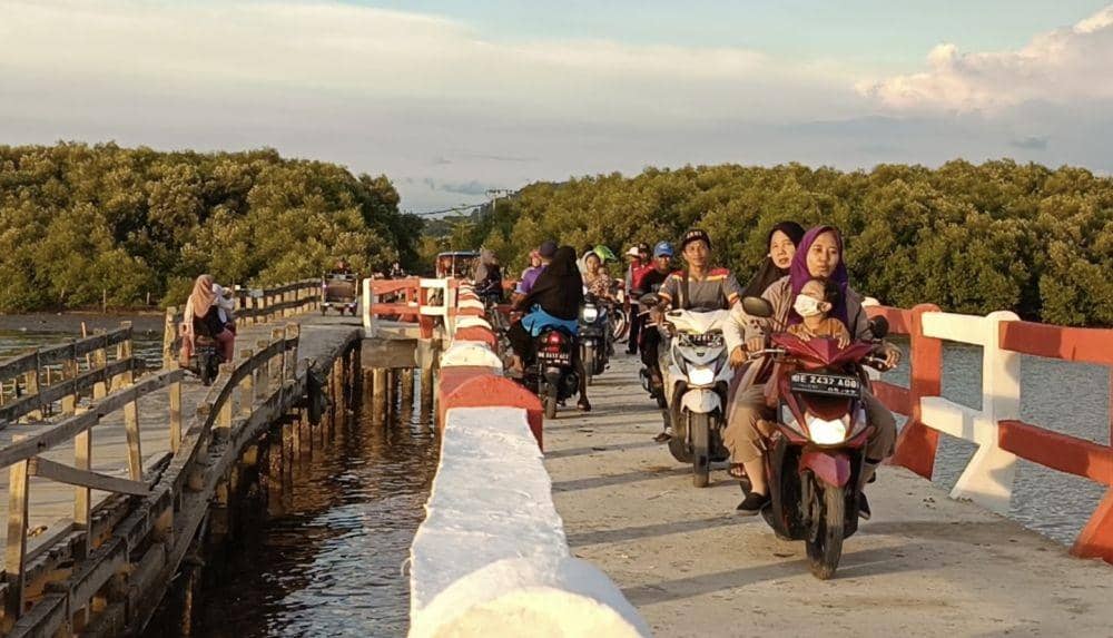 Jempatan Pulau Pasaran. (IDN Times/istimewa)
