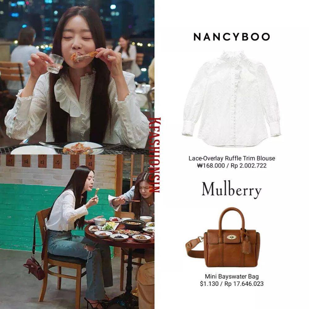 harga outfit Han Sunhwa (instagram.com/kfashionsin)
